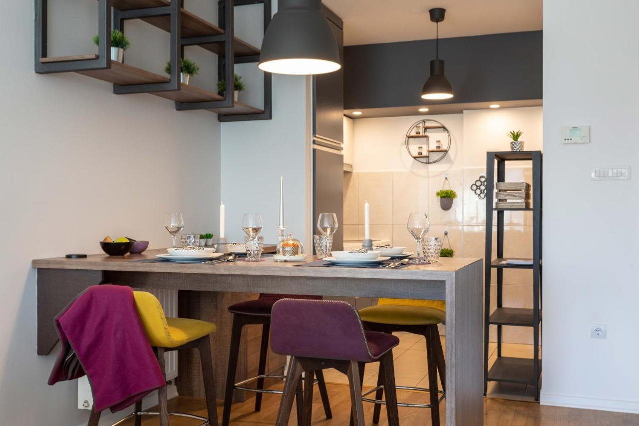 Spacious Apartment In Radnicka Business Zone - Free Parking Zagreb Exteriör bild