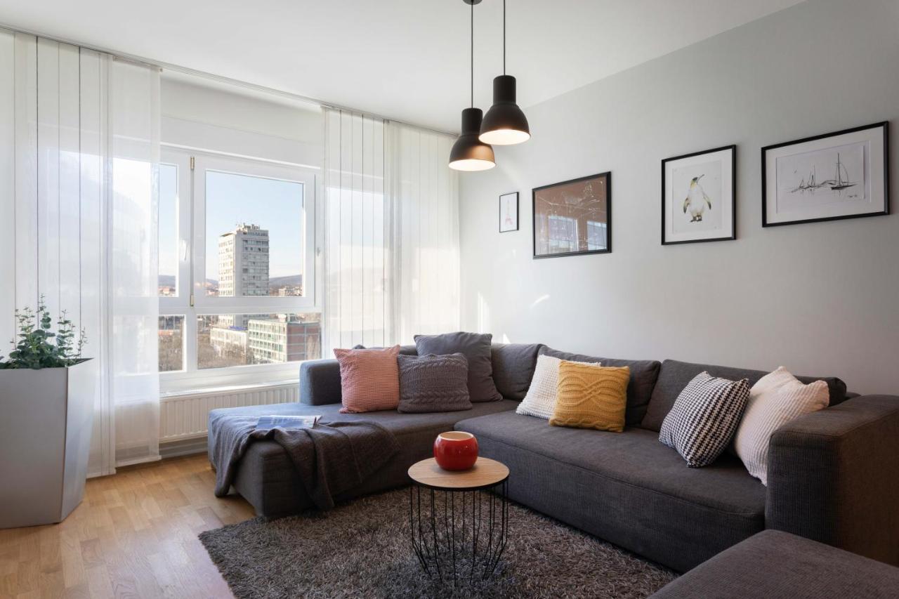 Spacious Apartment In Radnicka Business Zone - Free Parking Zagreb Exteriör bild