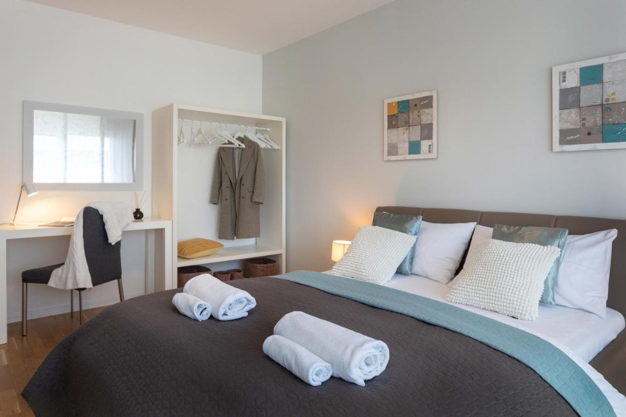 Spacious Apartment In Radnicka Business Zone - Free Parking Zagreb Exteriör bild